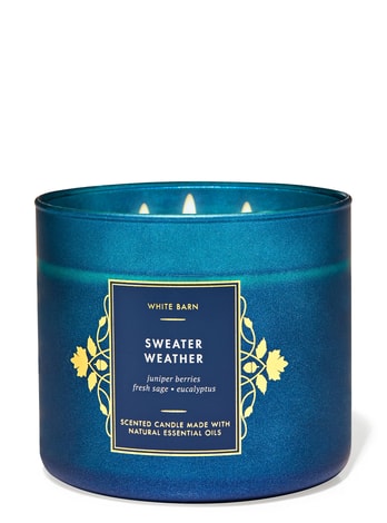 3-Wick Candles Sweater Weather