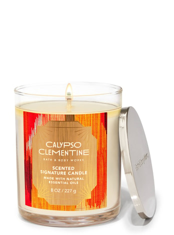 Single Wick Candles Calypso Clementine
