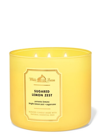 3-Wick Candles Sugared Lemon Zest