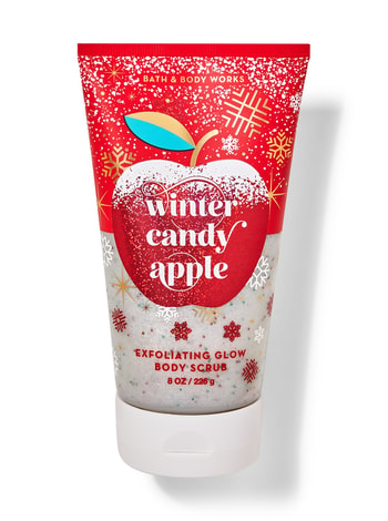 Body Scrub Winter Candy Apple Exfoliating Glow Body Scrub