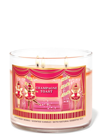3-Wick Candles Champagne Toast 3-Wick Candle