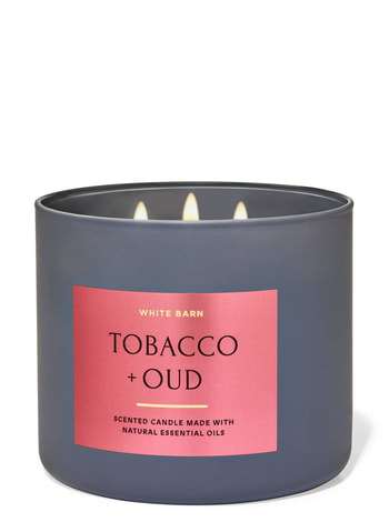3-Wick Candles Tobacco & Oud