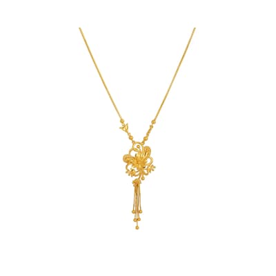 Buy Gold necklace for women - india | Joyalukkas Online