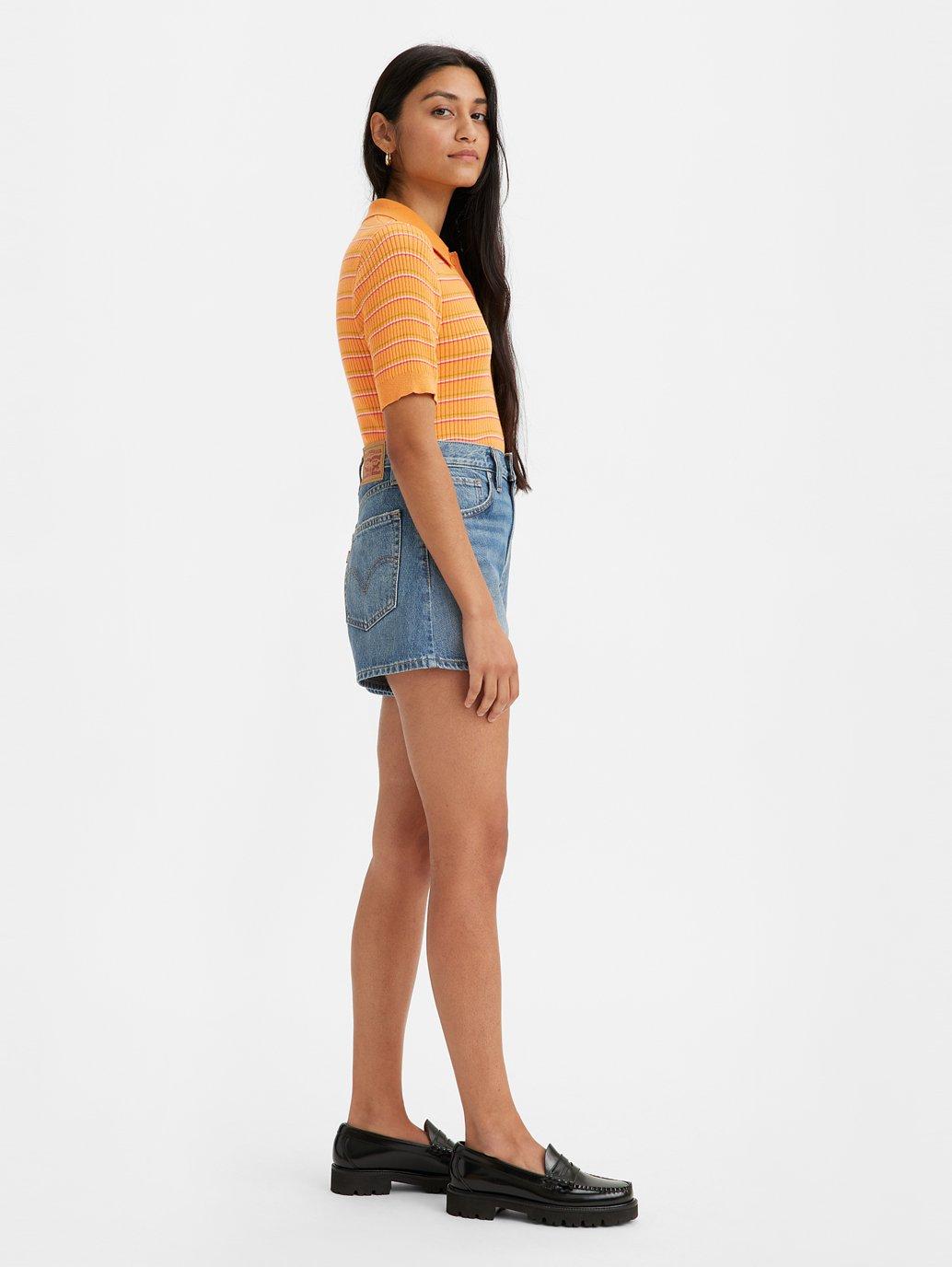 Buy Levi's® Women's High-Waisted Mom Shorts | Levi’s® Official Online ...