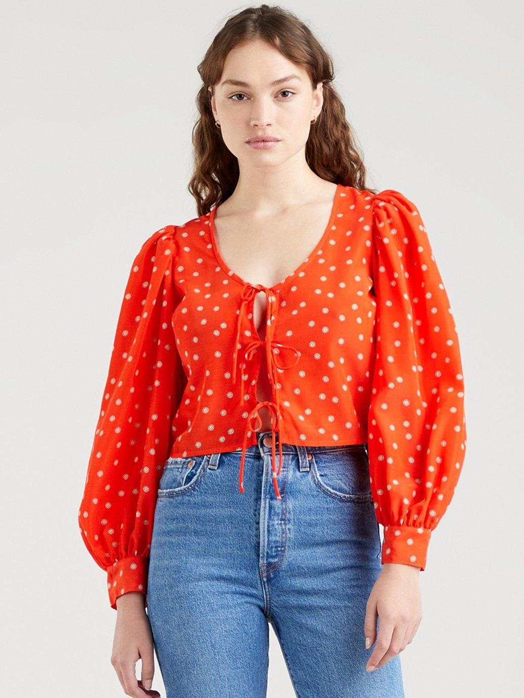 Levi's® MY Women's Fawn Tie Blouse - A18750001