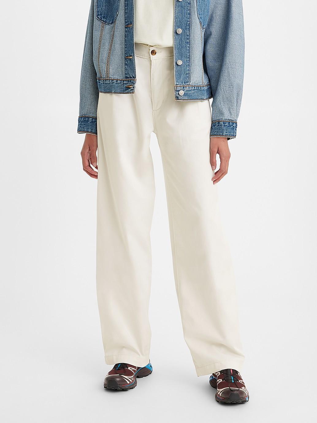 Buy Levi's® Women's High-Rise Pleated Trousers| Levi’s® Official Online ...