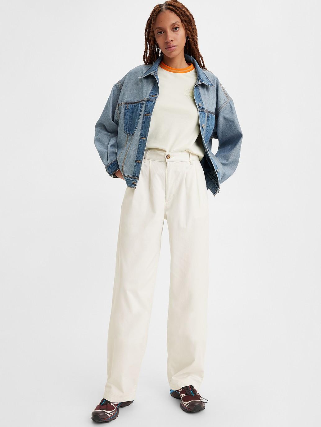 Buy Levi's® Women's High-Rise Pleated Trousers| Levi’s® Official Online ...