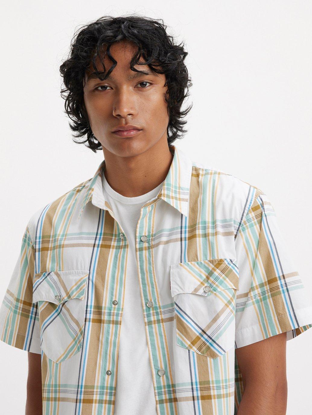 Buy Levi's® Men's Short-Sleeve Relaxed Fit Western Shirt | Levi’s ...