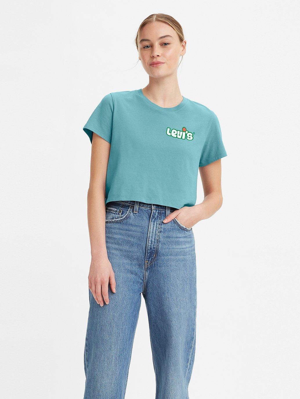 Levi's® Hong Kong 女士 Jordie 短身 T-shirt for unisex - A07850031