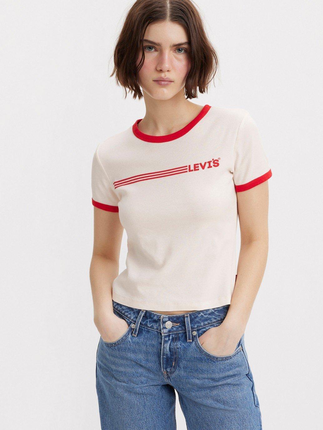 Buy Levi's® Women's Graphic Ringer Rickie T-Shirt| Levi's® HK Official ...