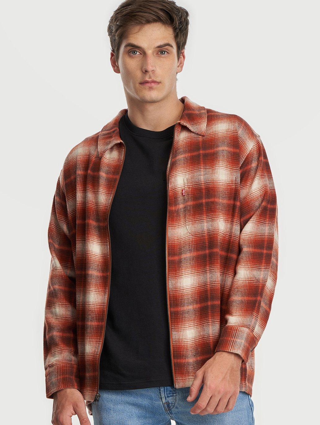 Levi's® ID Men's Hayes Zip Front Flannel Shirt - A07740000
