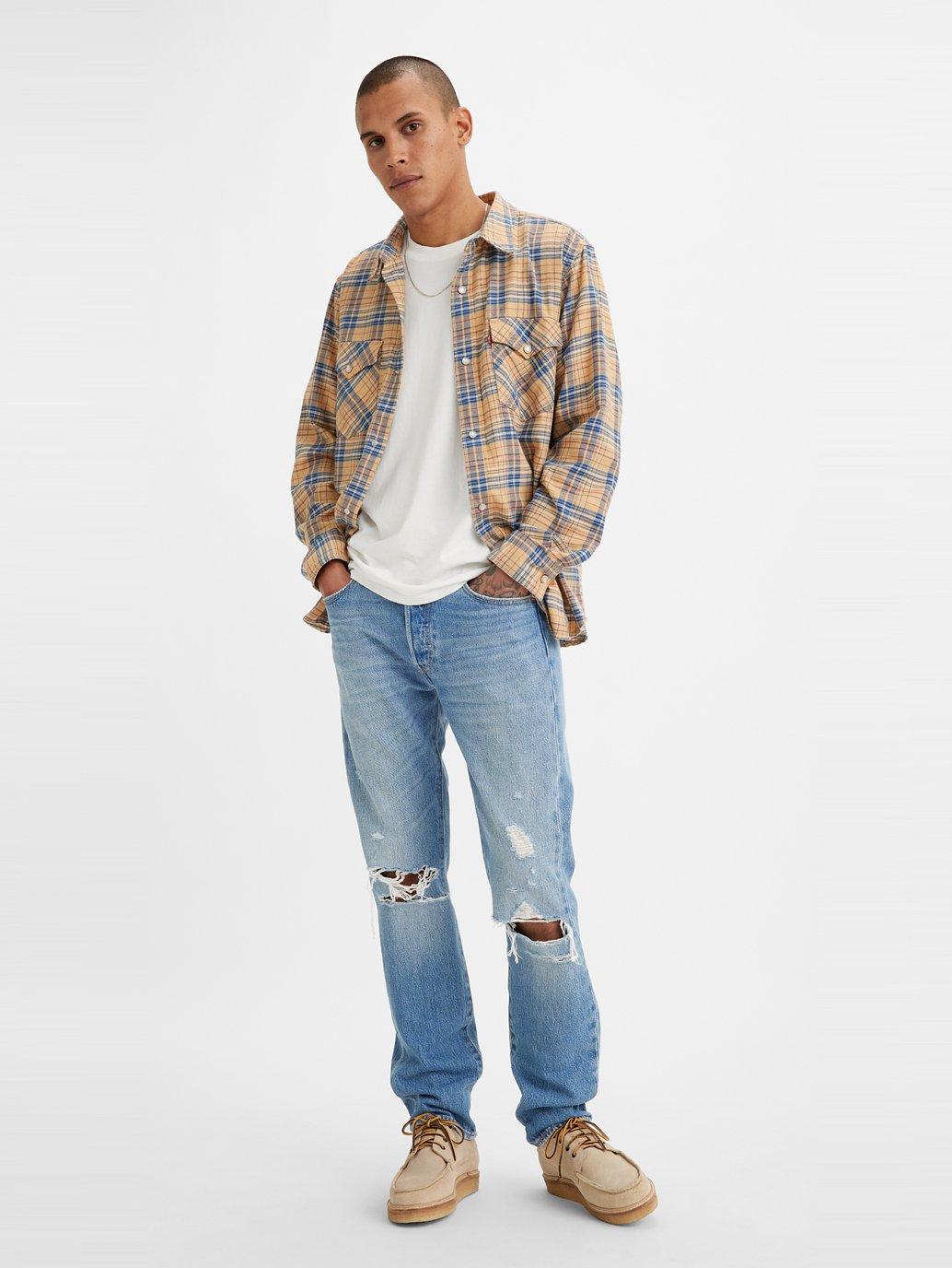 Beli Levi's® Men's 501® Slim Taper Jeans | Levi’s® Official Online Store ID
