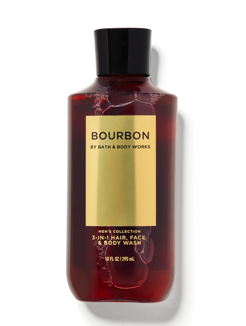 Bourbon 3 In 1 Hair Face And Body Wash Bath And Body Works Thailand Official Site