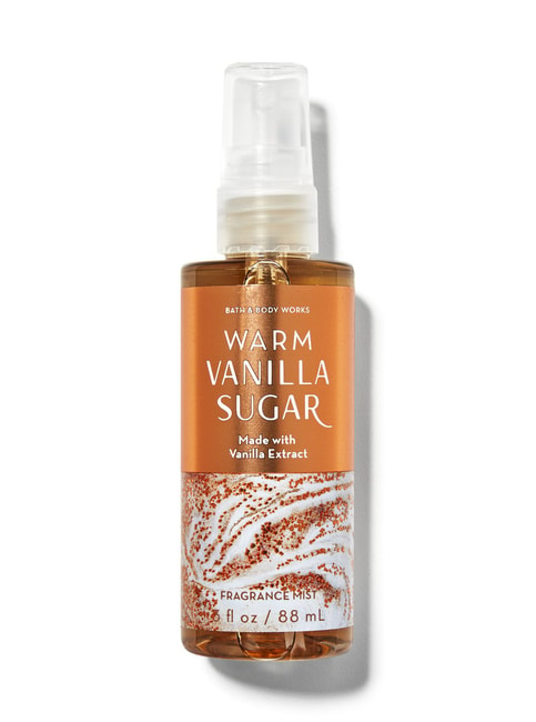 Warm Vanilla Sugar Travel Size Fine Fragrance Mist Bath