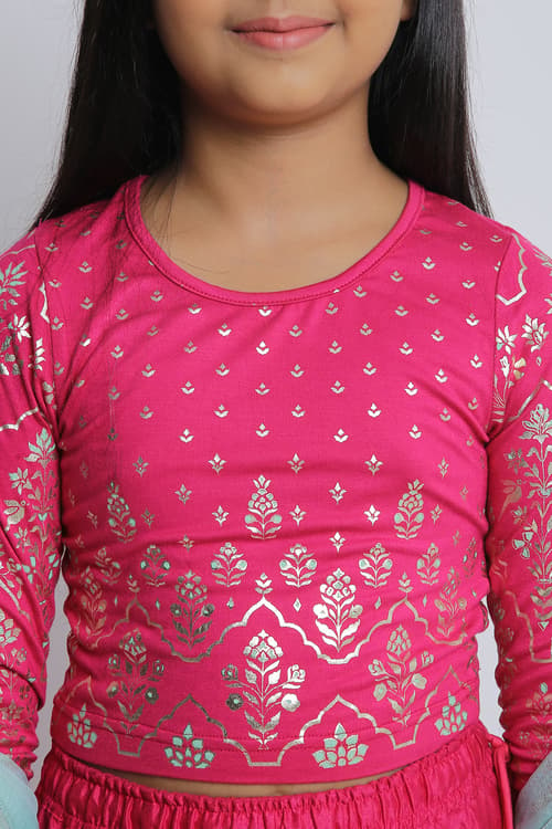 Buy Online Pink Viscose And Lycra Straight Suit Set for Women & Girls ...