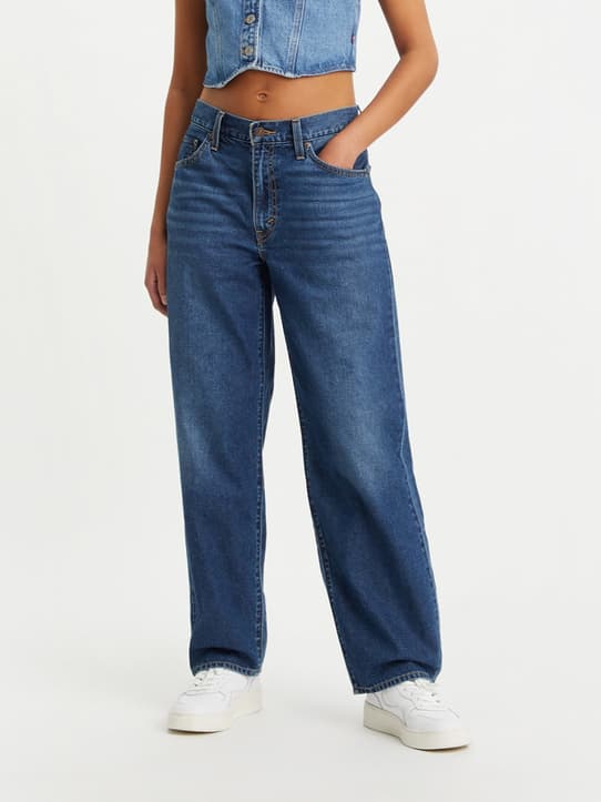 Buy Women's Loose Fit Jeans | Pleated to High Loose Jeans | Levi's® MY