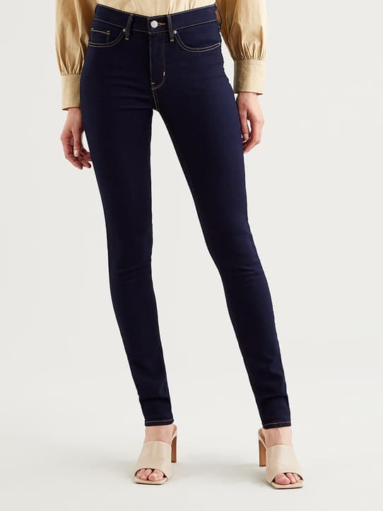Buy Premium Skinny Jeans for Women: Black & Blue | Levi's® SG