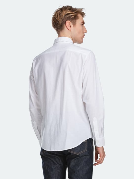 Fashion Formal Shirts Long Sleeve Shirts Levi’s Levi\u2019s Long Sleeve Shirt white business style 