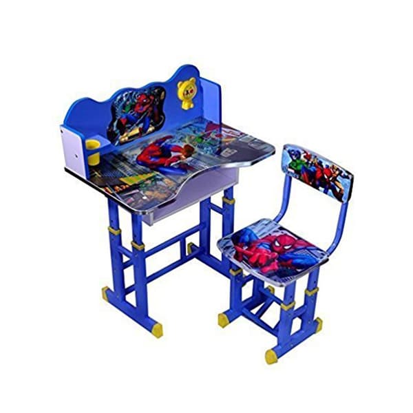 Bharat Lifestyle Sophia Baby Desk Engineered Wood Desk Chair (Finish Color - Blue)