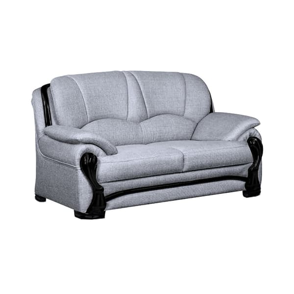 Bharat Lifestyle China Gate Fabric 2 Seater Sofa (Color - Light Grey)