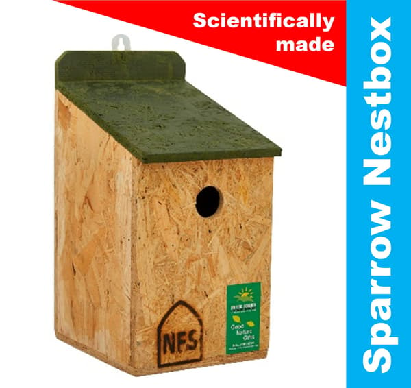 Nest Box for blackbirds Sparrows Sparrow Bird Box Kieferle Price Value 016.003 