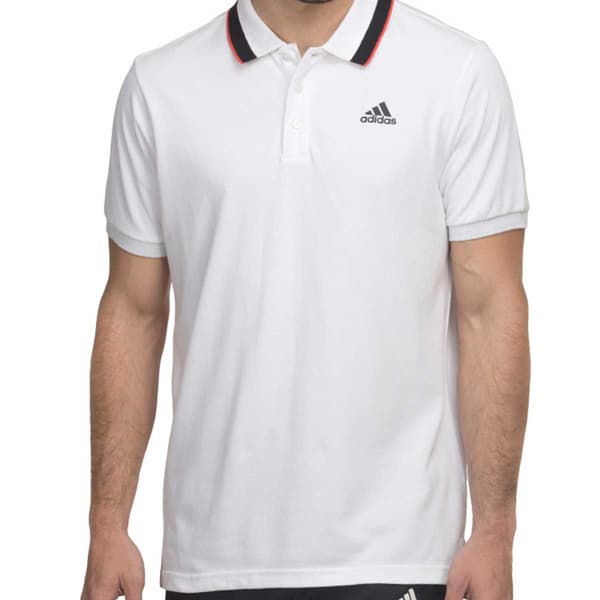 Buy Adidas Mens Essential Polo T-Shirt (White) Online in India