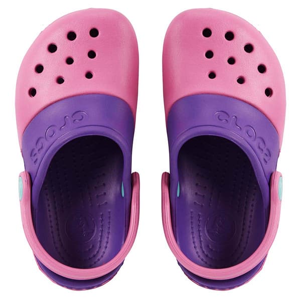 Crocs Electro II Kids Clog (Pink/Neon Purple) Online at Lowest Price in ...