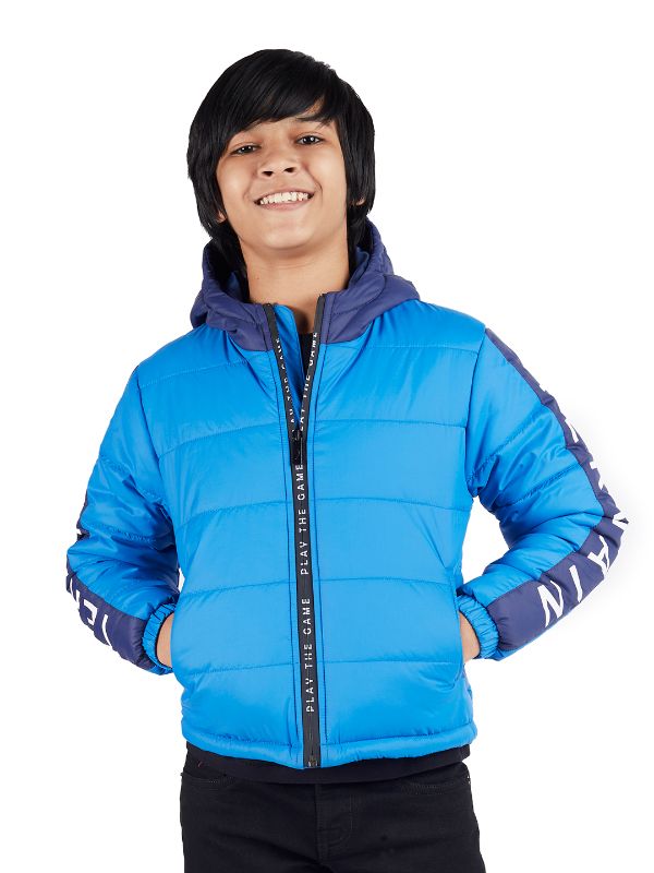 Solid Full Sleeve Puffer