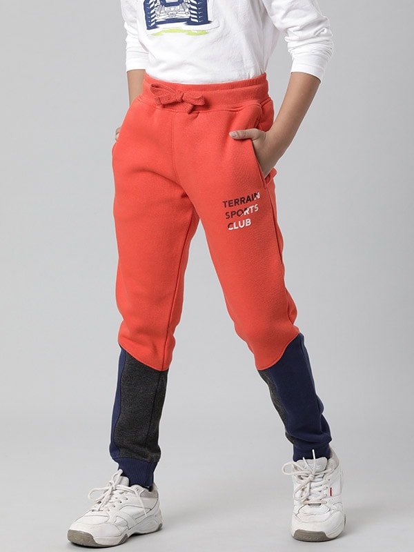 School is Cool Color Block  Knitted Jogger