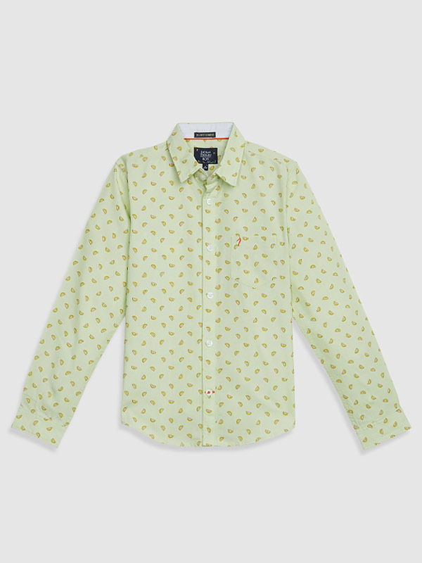 Agents Of Sea Printed Cotton Shirt