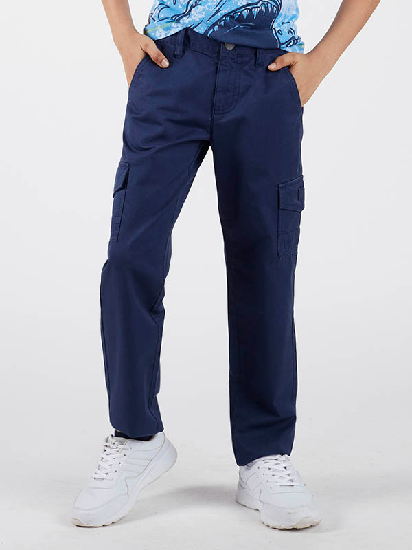 Roger Solid Cotton Trouser
