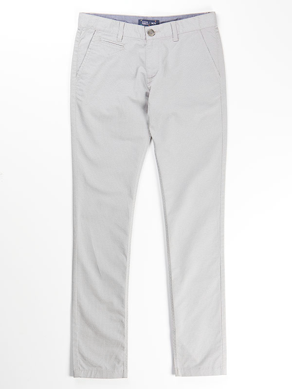 Jax Printed Cotton Stretch Trouser