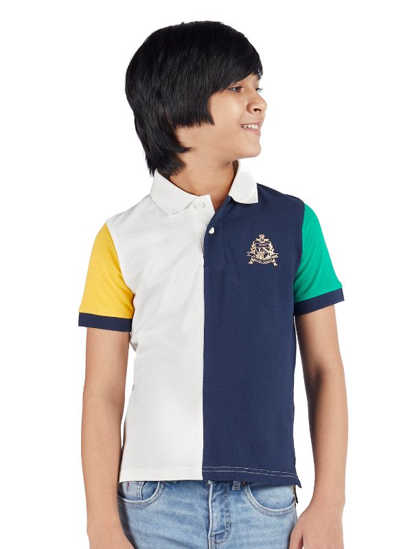 All Day Active Color Block Polo T-Shirt