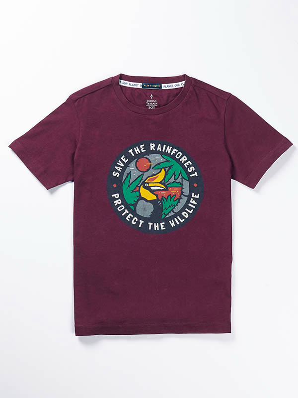 Fairtrade Graphic Crew Neck T-Shirt