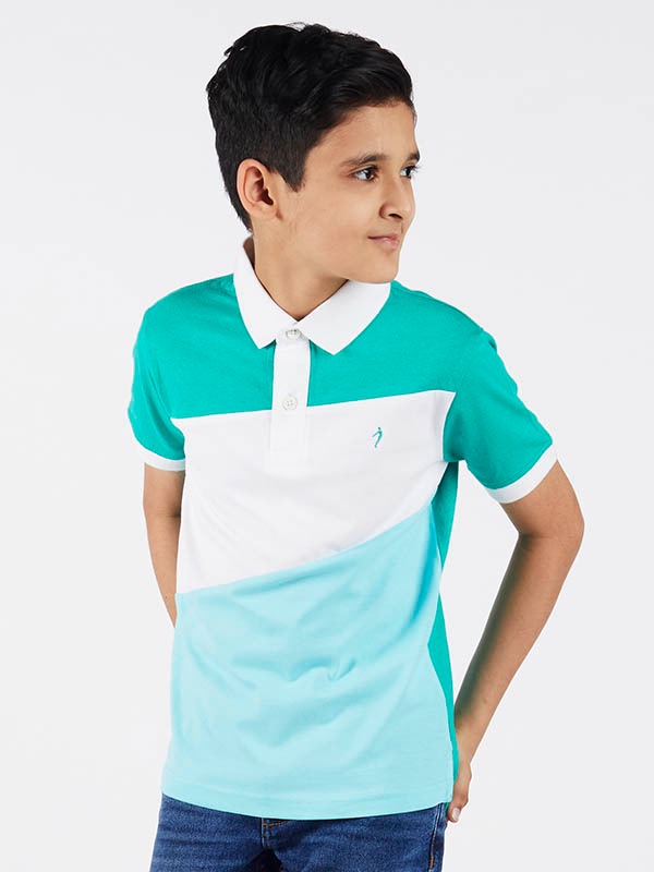 Agents of Sea Color Block Polo T-Shirt
