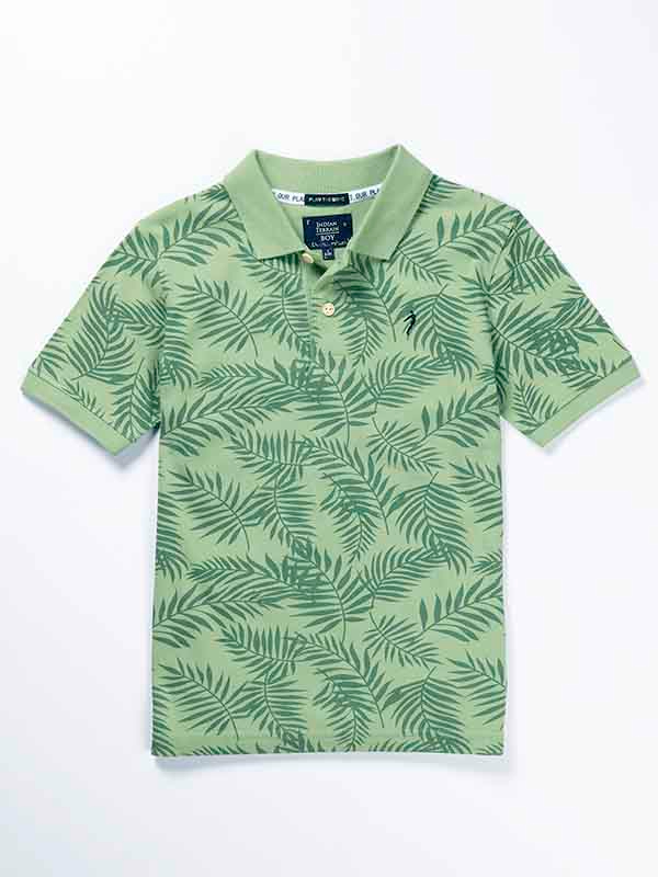 Eco Hero Printed Polo T-Shirt