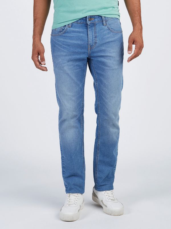 Sustainable Denim - Light Wash Brooklyn Fit Jeans