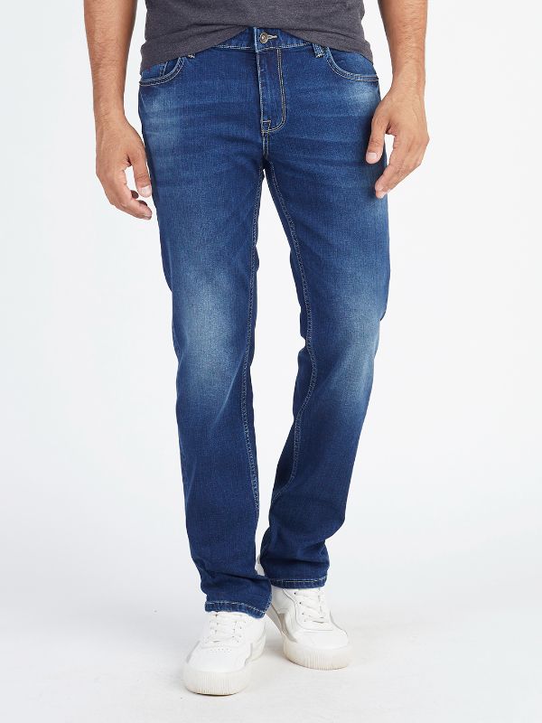 Sustainable Denim - Mid Wash Brooklyn Fit Jeans