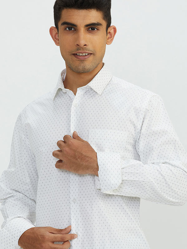 Evoke Printed Cotton Shirt