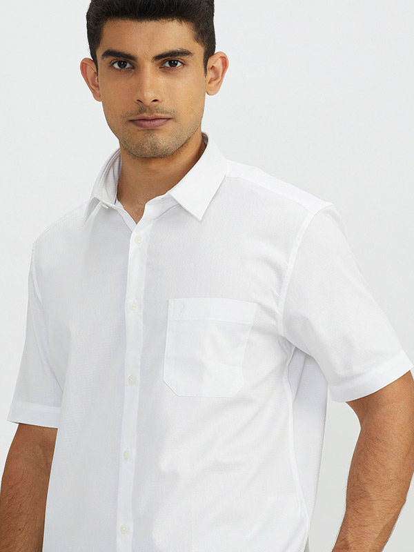 Online Solid Half Sleeve Cotton Shirt