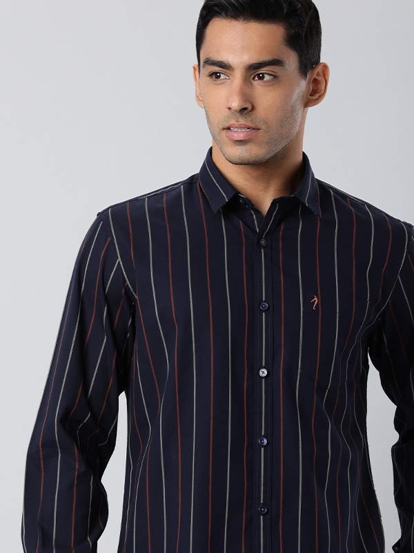 Sportswear Striped Cotton Shirt