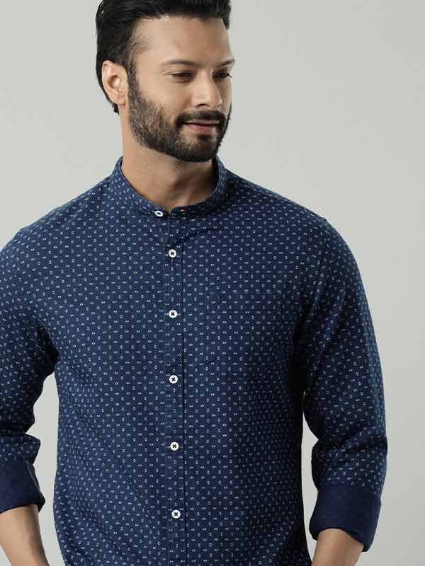 Jeanswear Printed Chiseled Fit Cotton Shirt