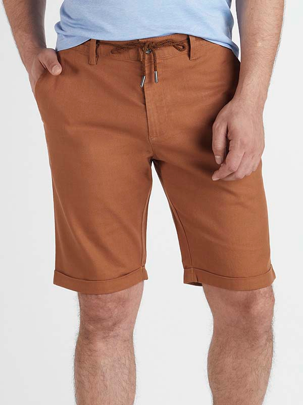 Charles Solid Cotton Shorts