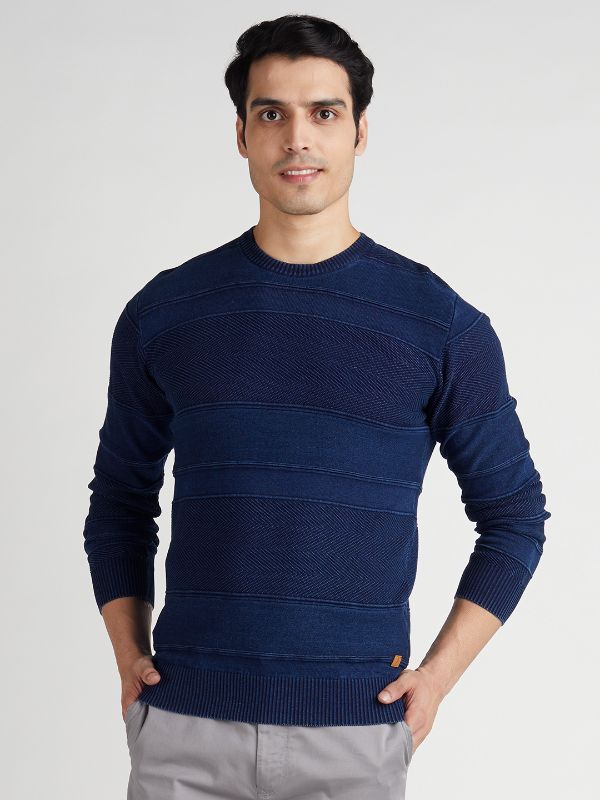 Solid Cotton Sweater