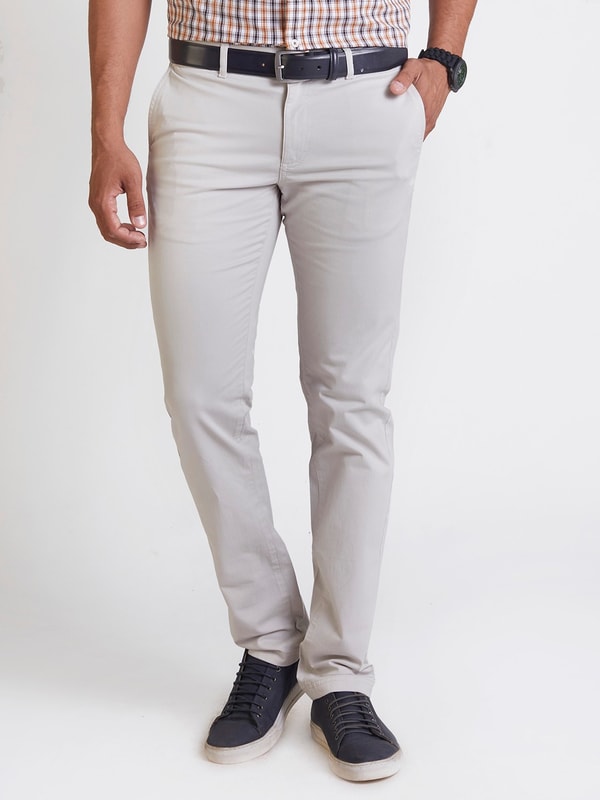 Mens Cement Solids Brooklyn Trouser