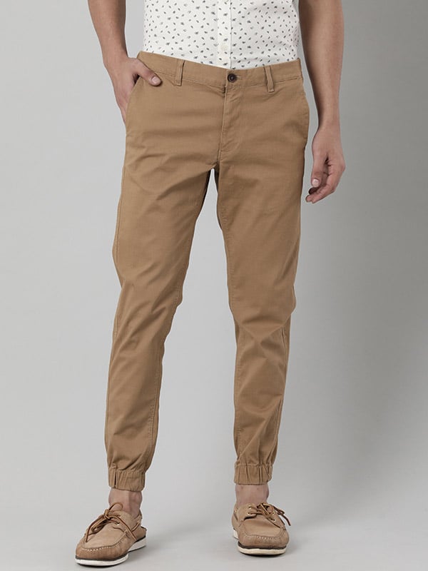 Jeanswear Solid Brooklyn Fit Trouser