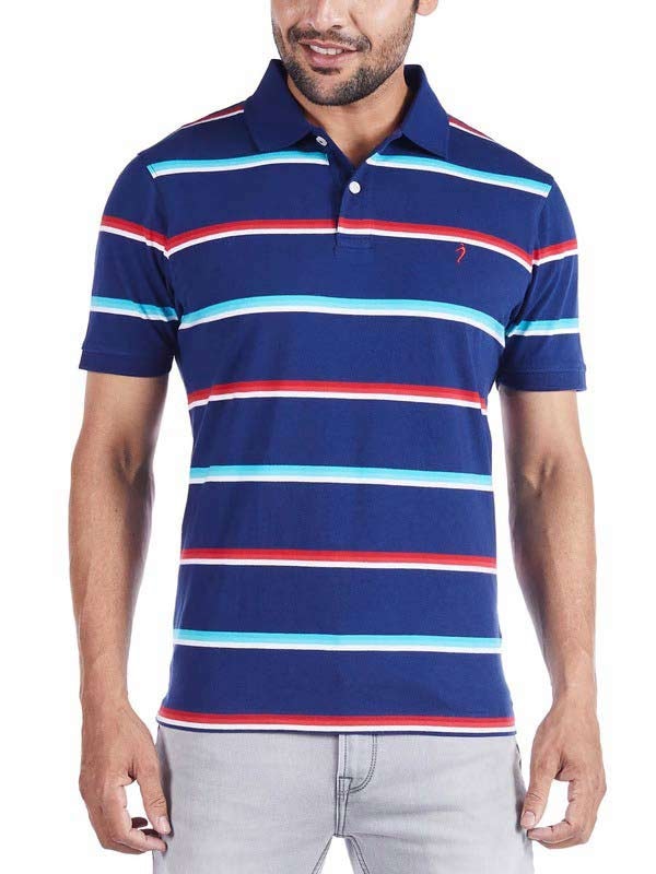 Striped Polo T-Shirt