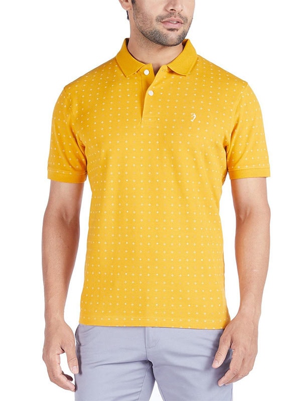 New Day Essentials Printed Polo T-Shirt