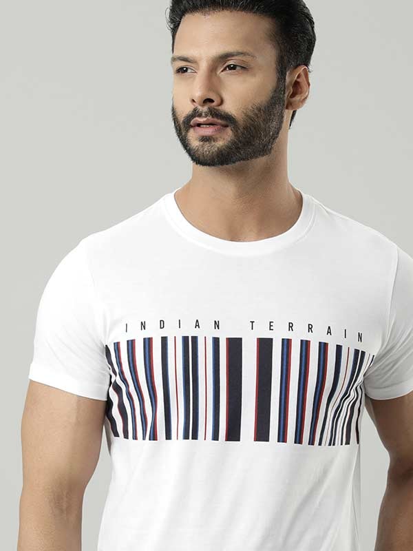 Earn your Stripe Graphic Crew Neck T-Shirt