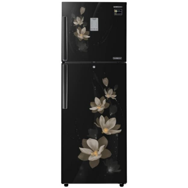 Samsung 275 L Frost Free Double Door Top Mount 3 Star Convertible Refrigerator Magnolia Black